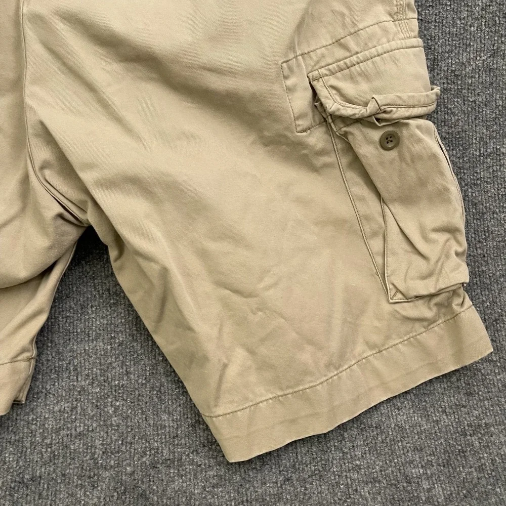 Polo Ralph Lauren Cargo Cotton Shorts Men's Sz 42 Khaki